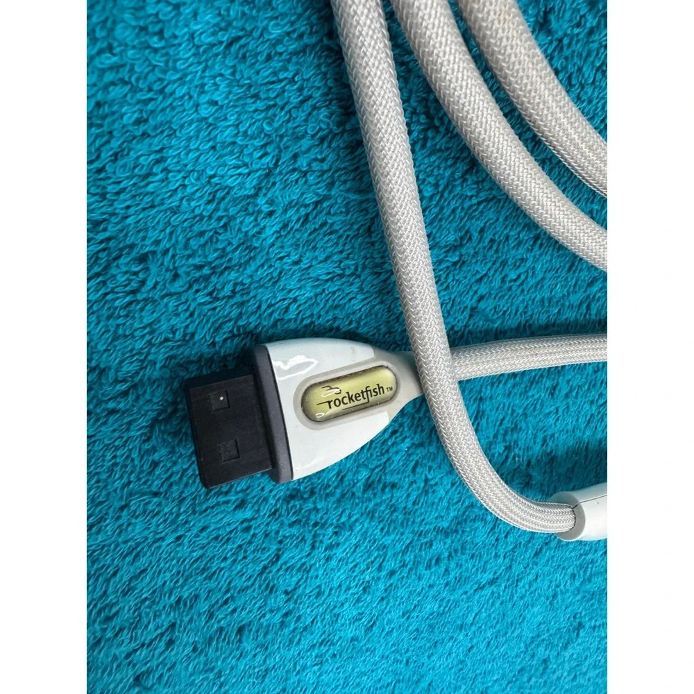 Rocketfish Component AV Cable for Nintendo Wii Wii U Braided Gold Plated RCA
